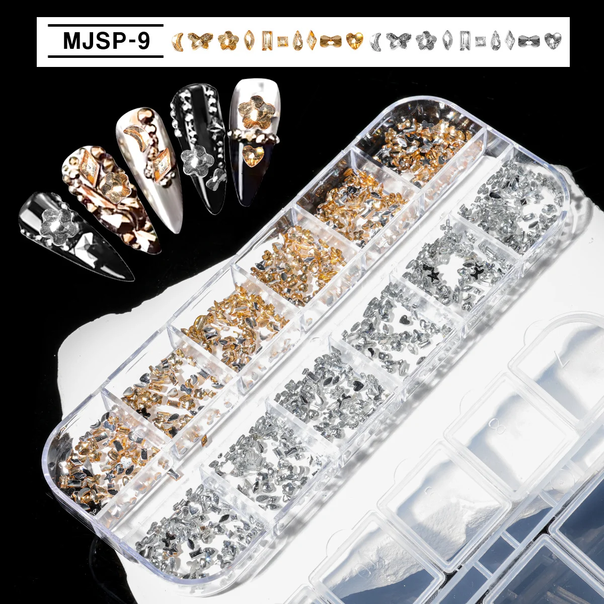 limegirl mixed nail art rhinestones resin gems spu891794738336 desc 12