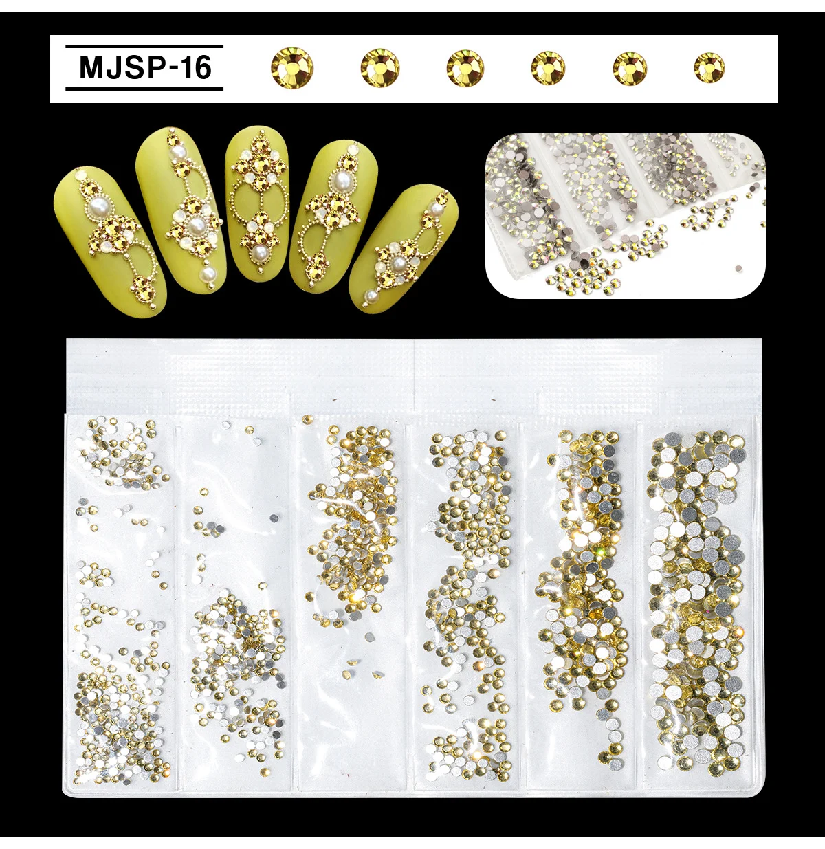 limegirl mixed nail art rhinestones resin gems spu891794738336 desc 19