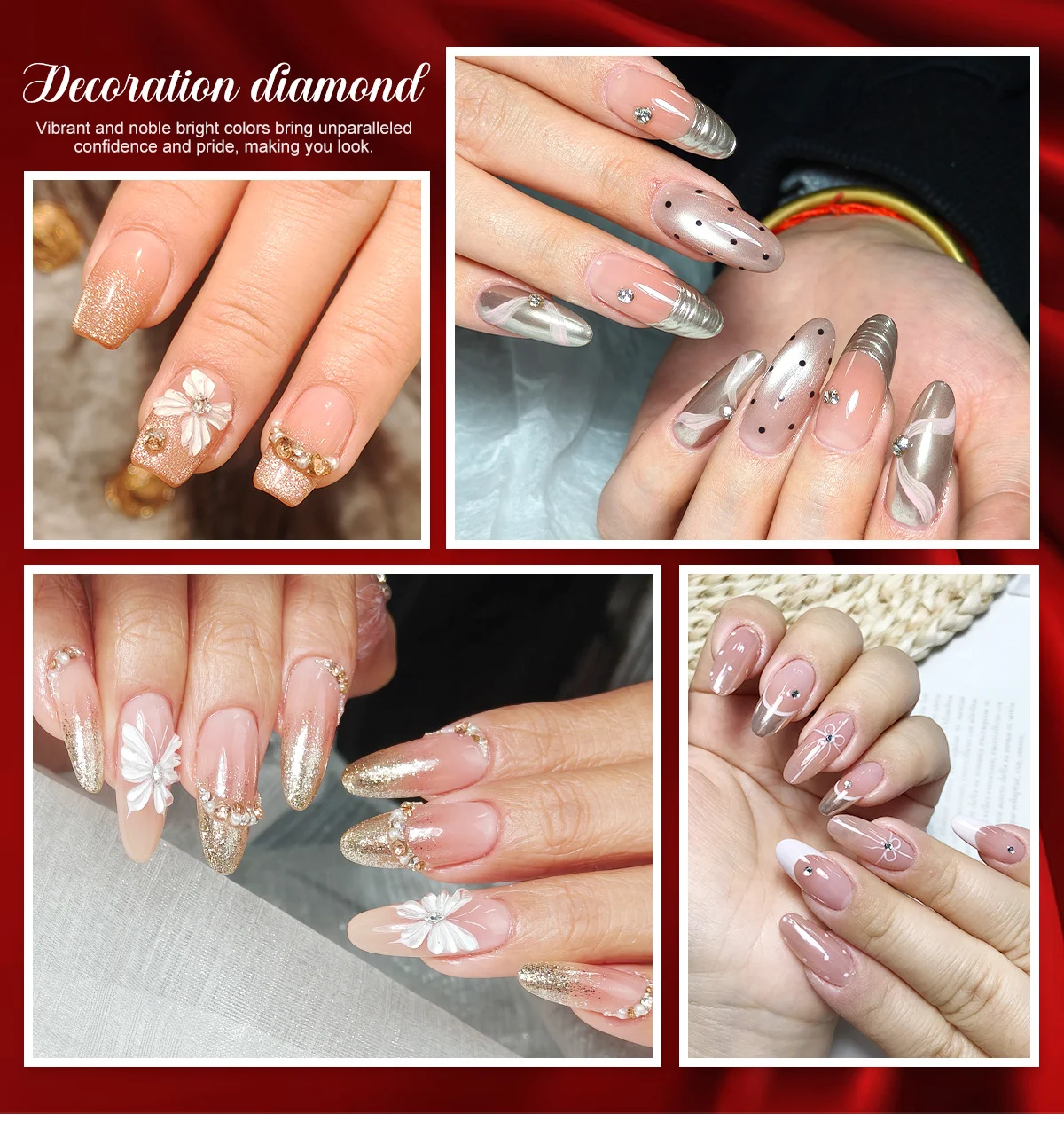 limegirl mixed nail art rhinestones resin gems spu891794738336 desc 4