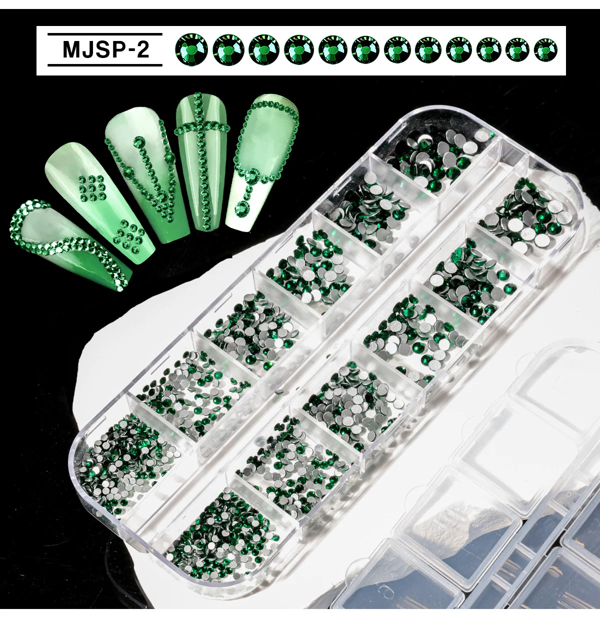 limegirl mixed nail art rhinestones resin gems spu891794738336 desc 6
