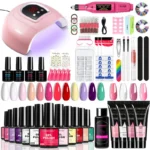 Limegirl Nail Art Kit Uv Lamp Gel Polish Spu995379117878 2