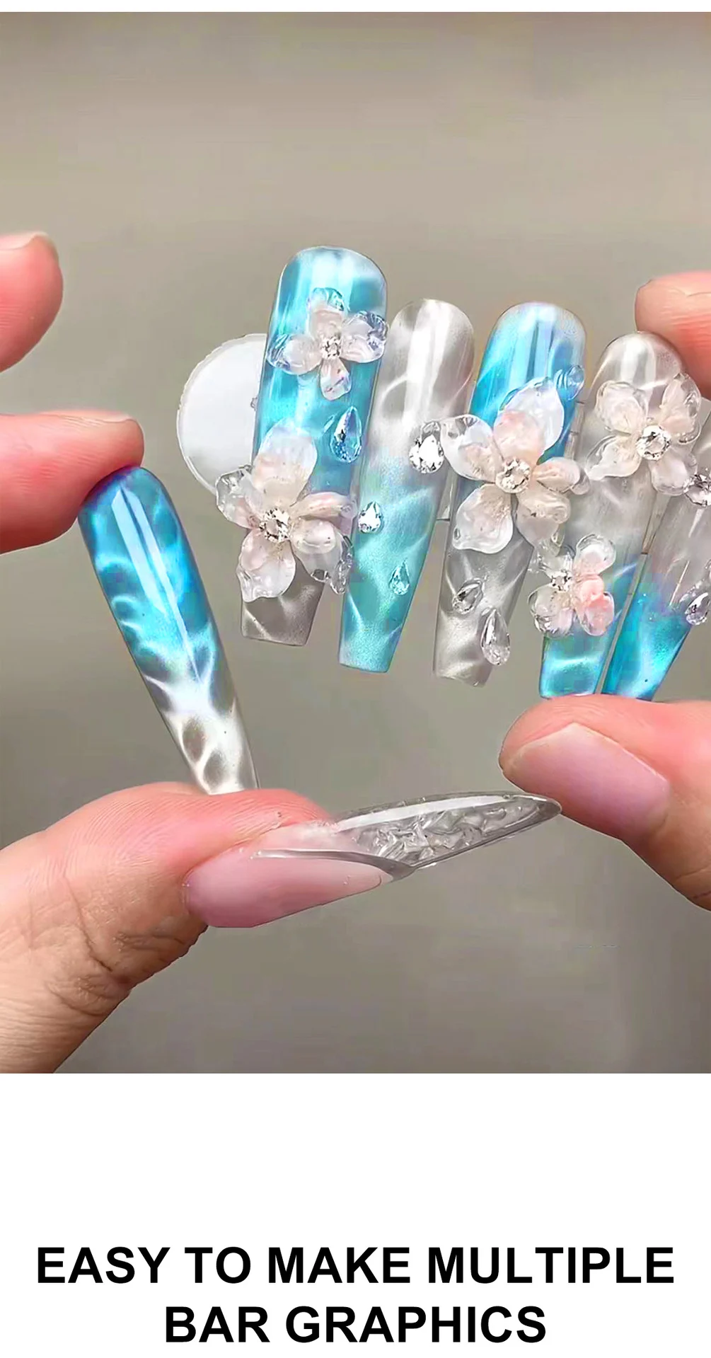 limegirl nail art magnet cube cat eye tool spu994329126785 desc 11