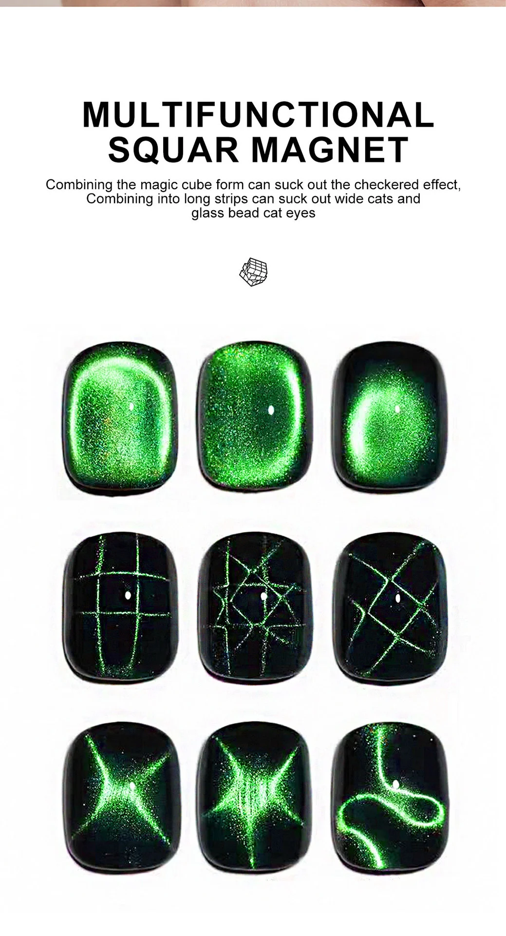 limegirl nail art magnet cube cat eye tool spu994329126785 desc 6