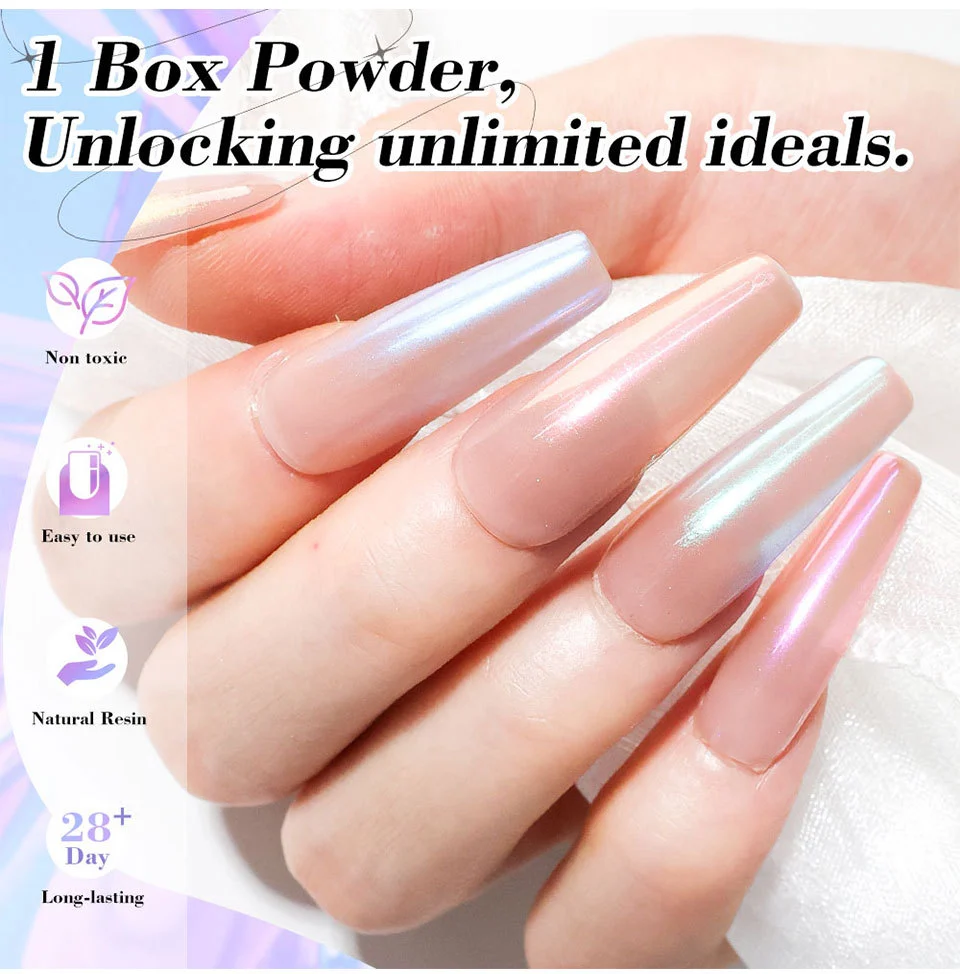 limegirl nail chrome powder aurora mirror effect spu1015431487160 desc 3