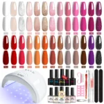 Limegirl Nail Gel Polish Kit Uv Light 26 Colors Spu1000169285535 2
