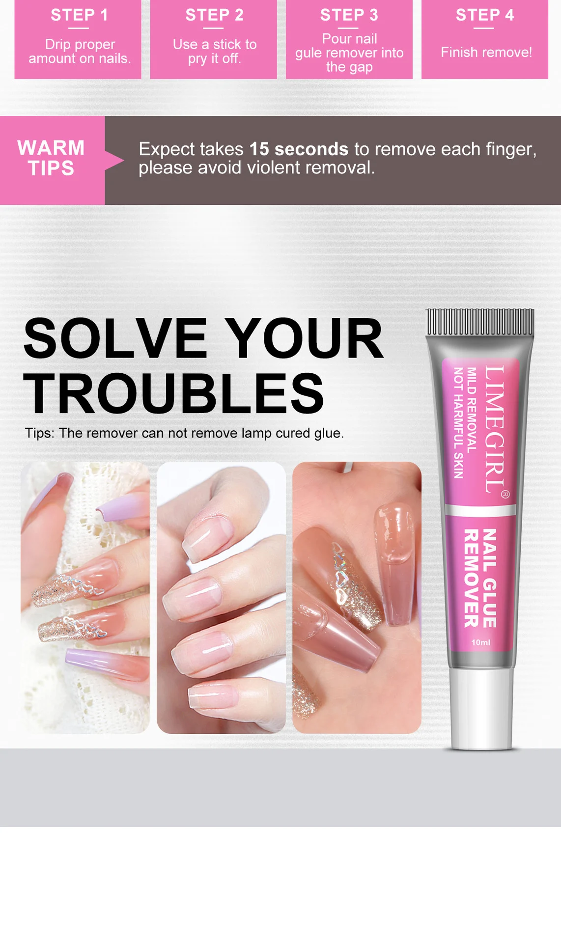 limegirl nail glue remover debonder spu954990052110 desc 5