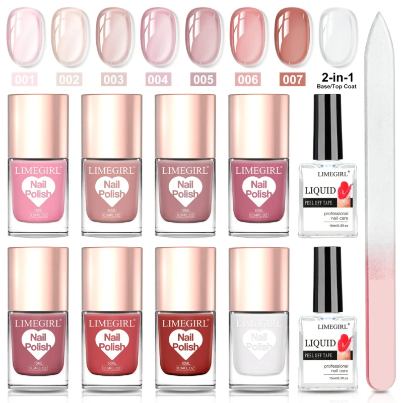 Limegirl Nude Nail Gel Polish Set Spu941448266409 3