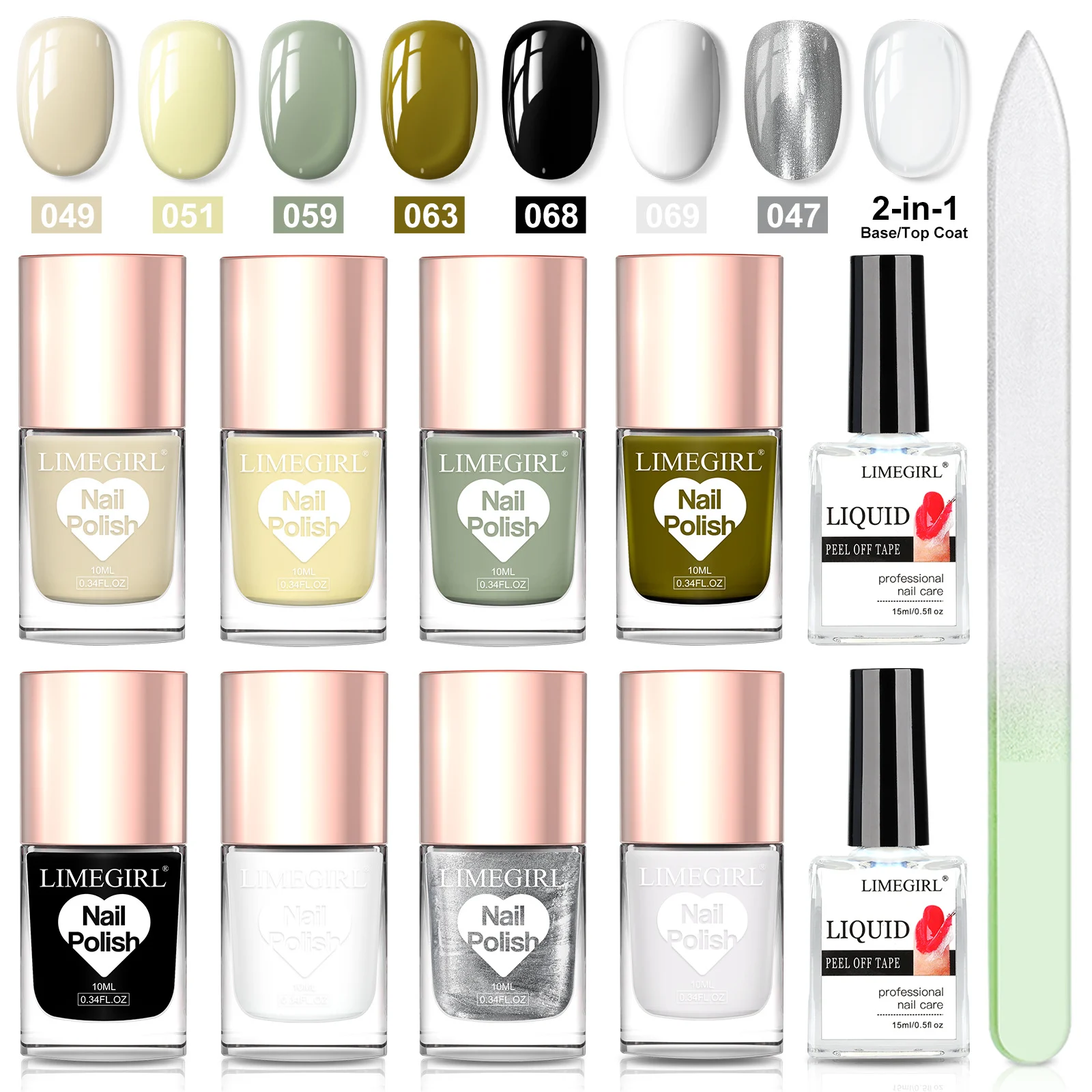 limegirl nude nail gel polish set spu941448266409 desc 9