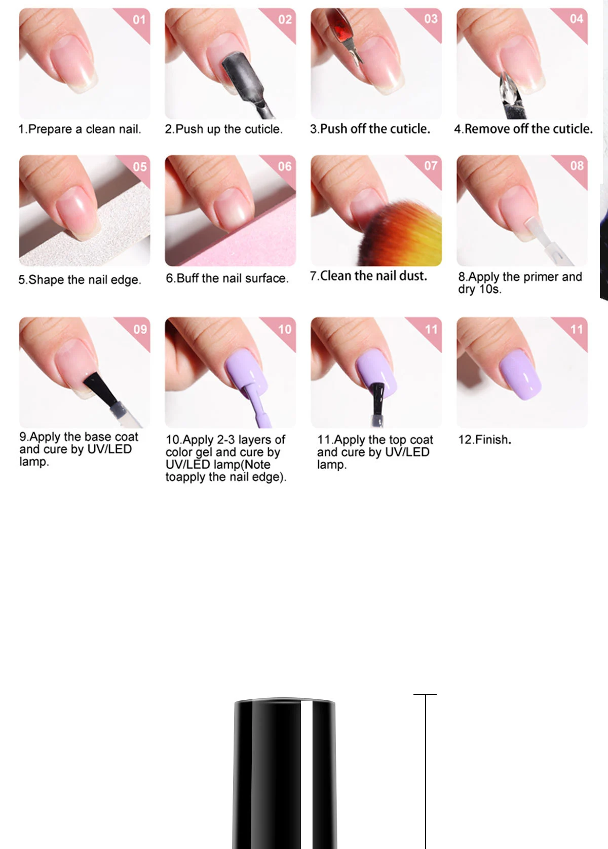 limegirl pink gel nail polish set spu934591212238 desc 13