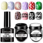 Limegirl Poke Gel Nail Art Shrinking Effect Spu988732295436 2