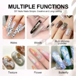 Limegirl Poke Gel Nail Polish Set Texture Art Spu995208000705 5