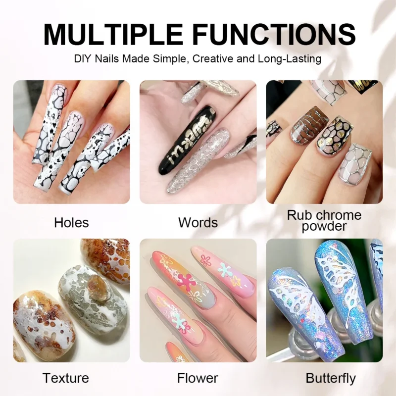 Limegirl Poke Gel Nail Polish Set Texture Art Spu995208000705 5