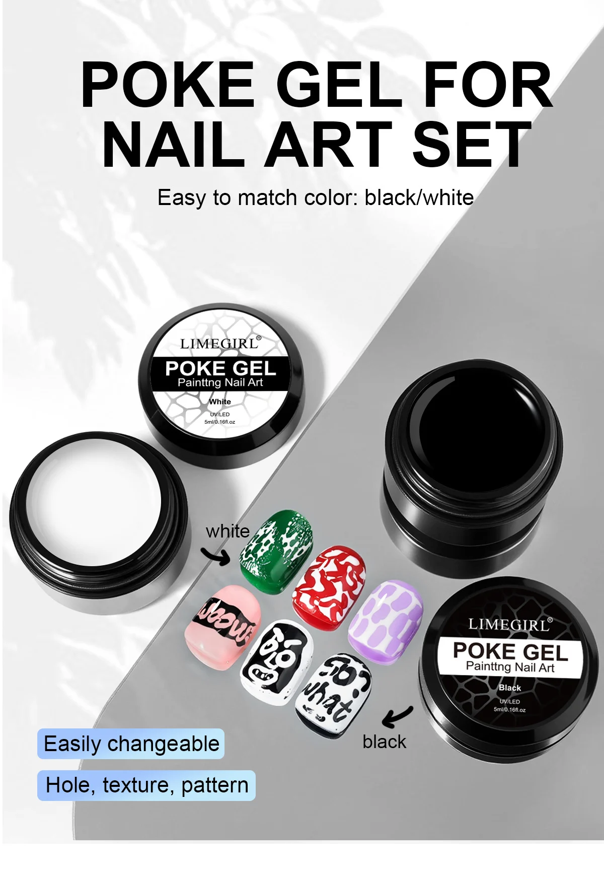 limegirl poke gel nail polish set texture art spu995208000705 desc 11