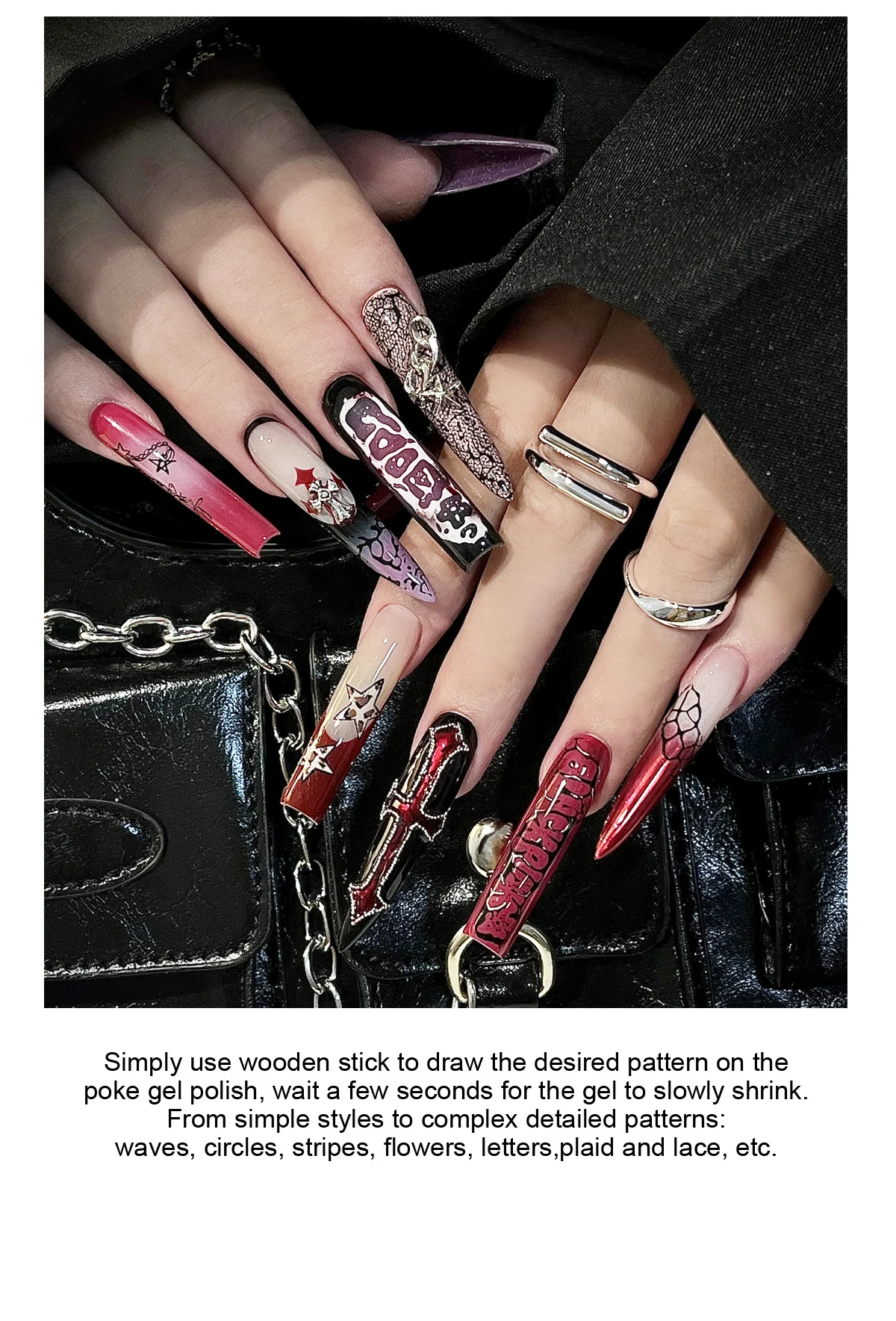 limegirl poke gel nail polish set texture art spu995208000705 desc 13