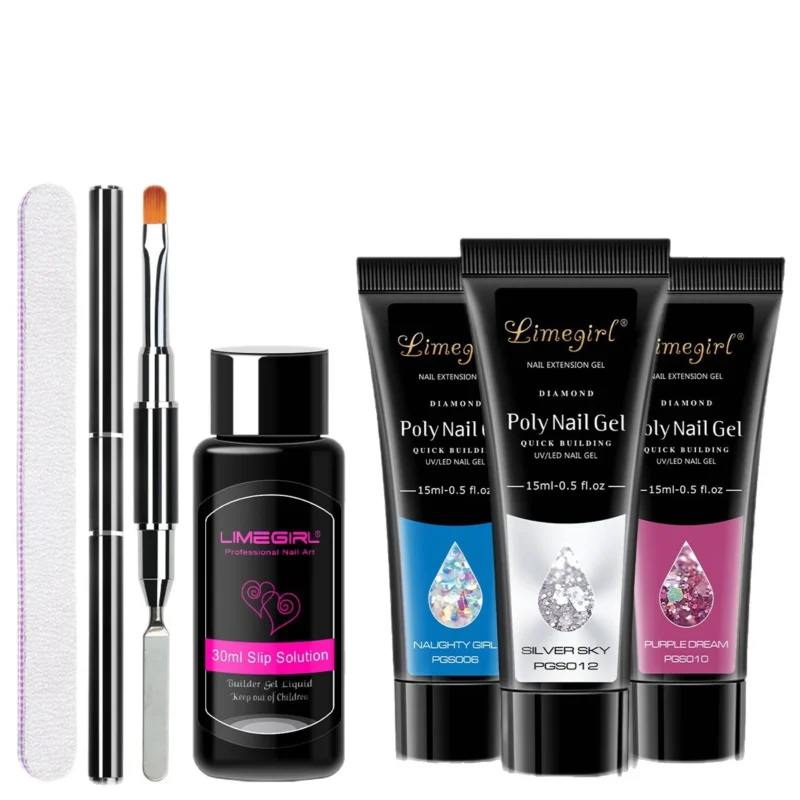 Limegirl Poly Nail Gel Kit Extension Set Spu998881548727 6
