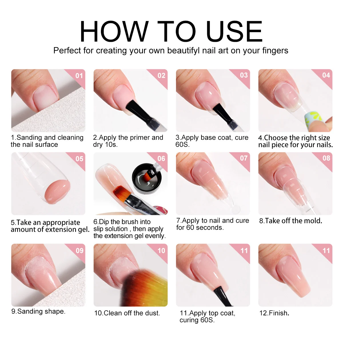 limegirl poly nail gel kit extension spu1002087467961 desc 5