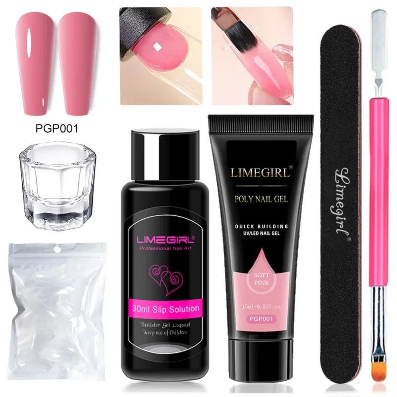 Limegirl Poly Nail Gel Kit Extension Spu999590100380 2