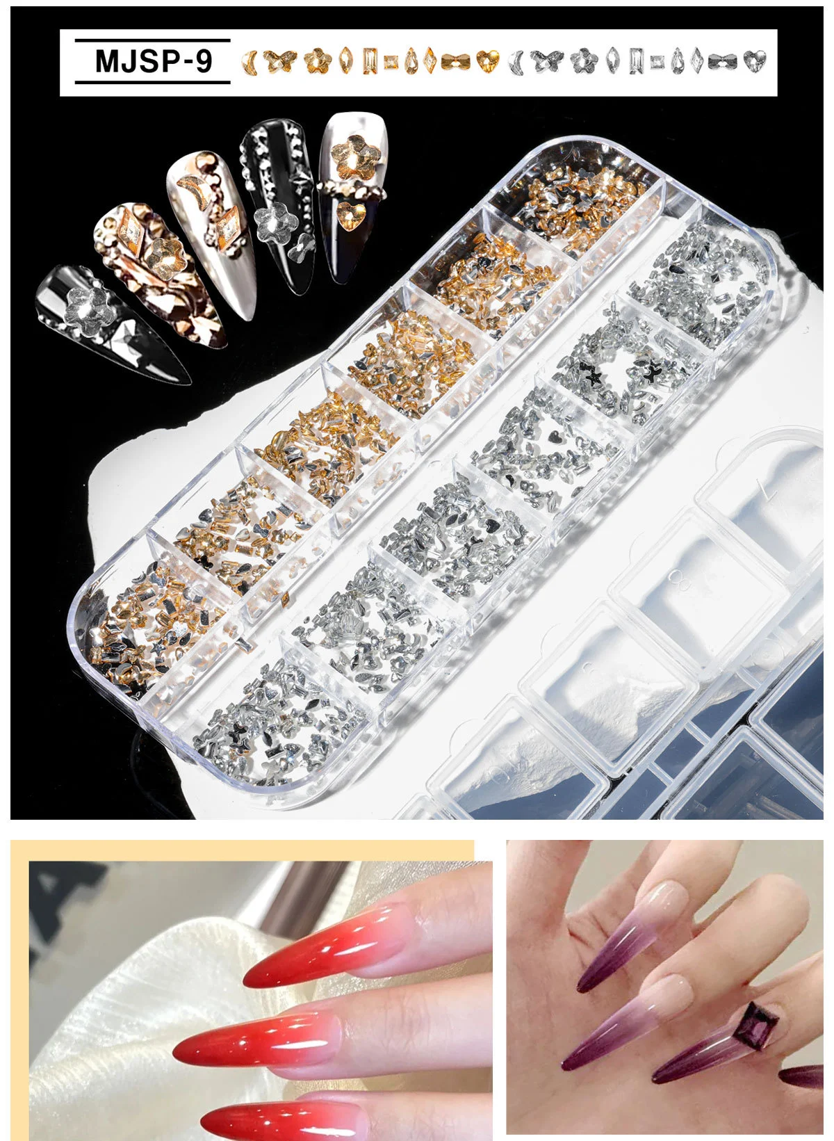 Poly Nail Gel Kit with UV Lamp - Limegirl 3-Color Temperature Changing Extension Gel Set, All-in-One Manicure Tools, Slip Solution & Dual Forms for Beginners 7 limegirl poly nail gel kit temperature changing set spu1014936372510 desc 7