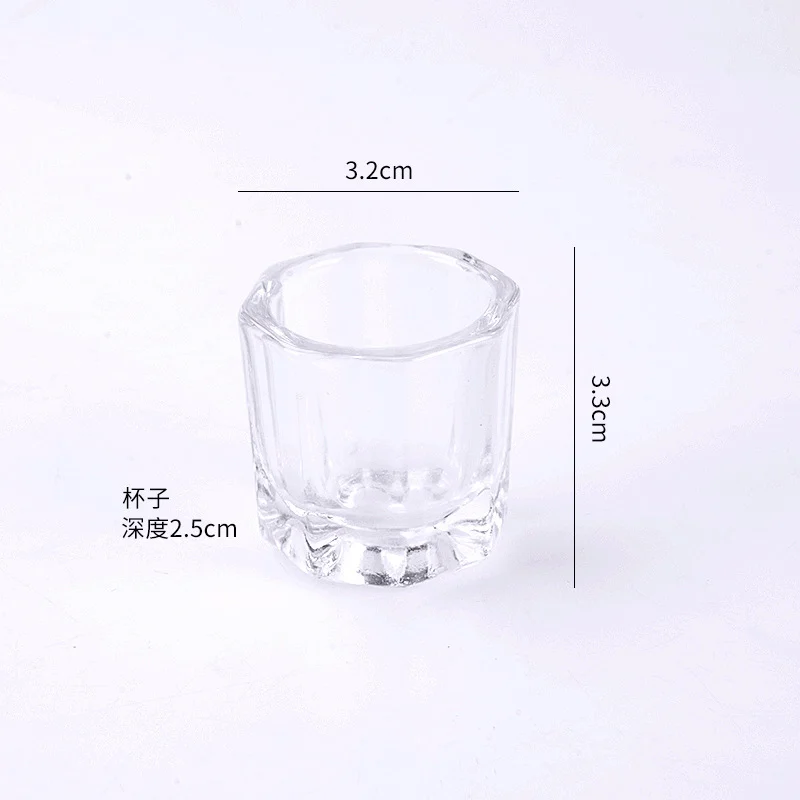 Nail Acrylic Liquid and Crystal Dappen Dish Set for Professional Manicure Extensions and Carving 5 nail acrylic liquid crystal dappen dish spu994244893817 desc 5