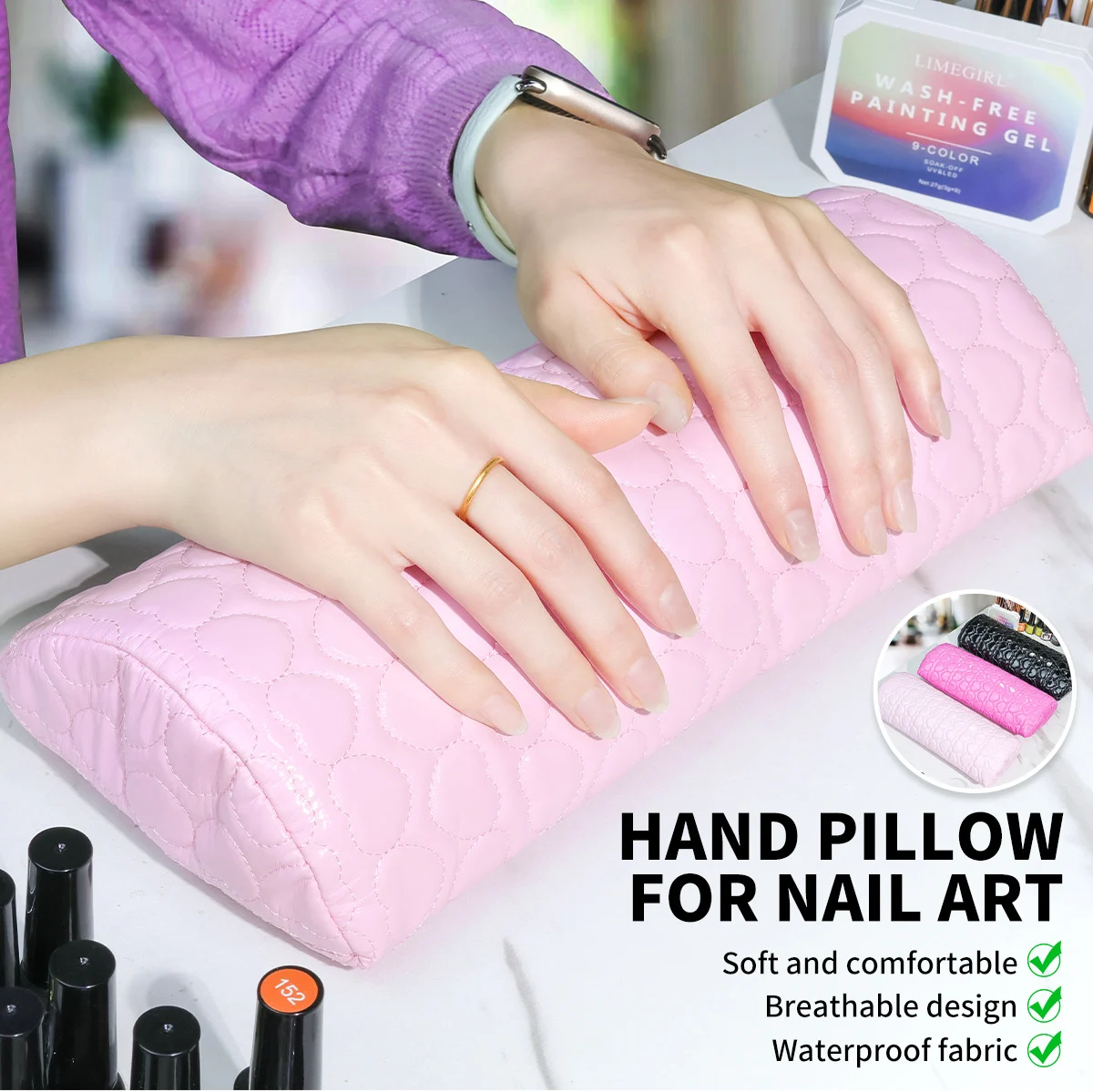 nail arm rest foldable manicure pillow spu997084070438 desc 1