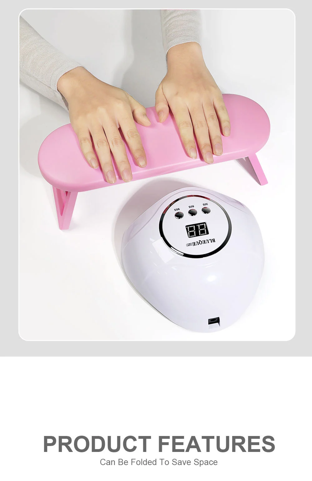 nail arm rest foldable manicure pillow spu997084070438 desc 9