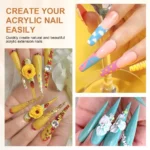 Nail Art Brush Set Dual Ended 5pcs Spu827555817651 3