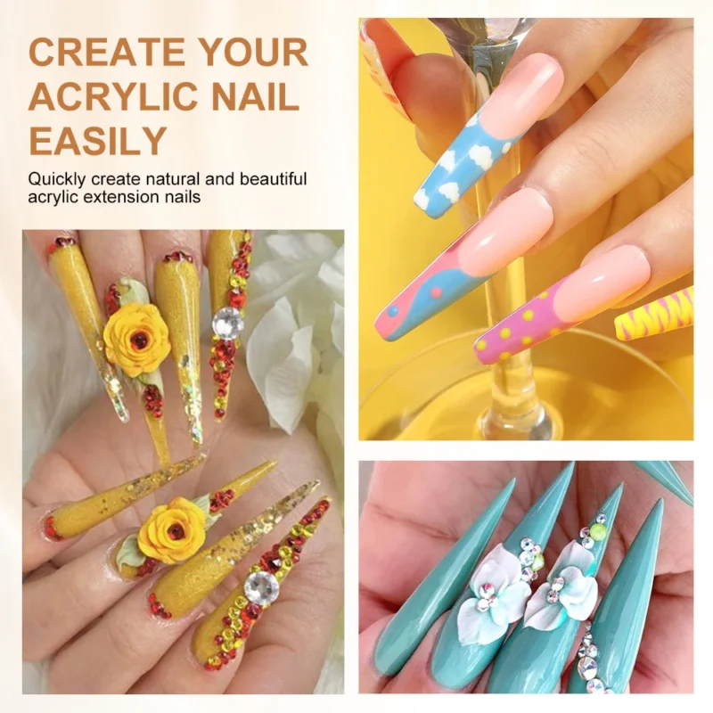 Nail Art Brush Set Dual Ended 5pcs Spu827555817651 3