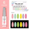 TZLXJ-YG-6 Luminous Liner Gel (6 Colors)