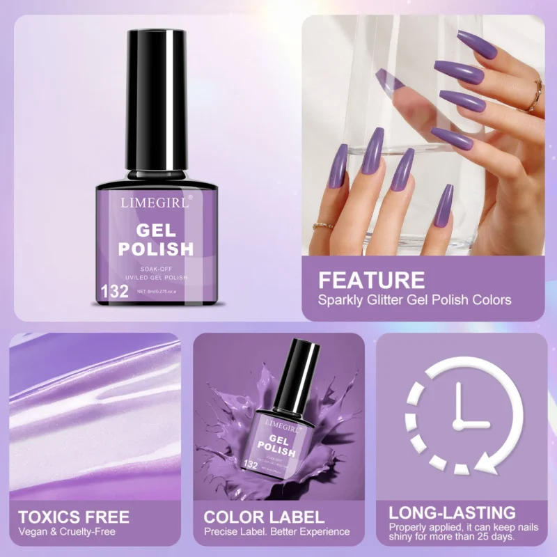 Nail Art Kit Uv Lamp Gel Polish Set Spu1010389256901 5