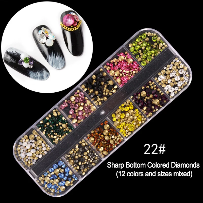 nail art rhinestones mixed decorations spu993654947647 desc 25