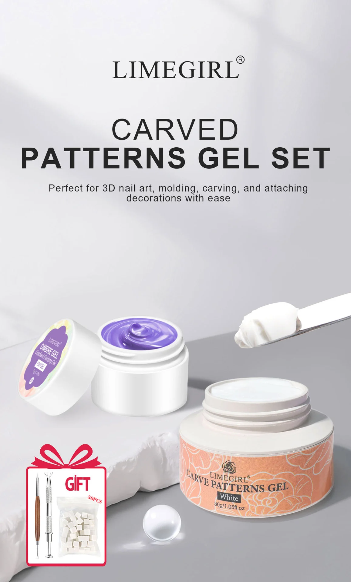 nail art tool set carving ombre gel spu1007699060195 desc 1