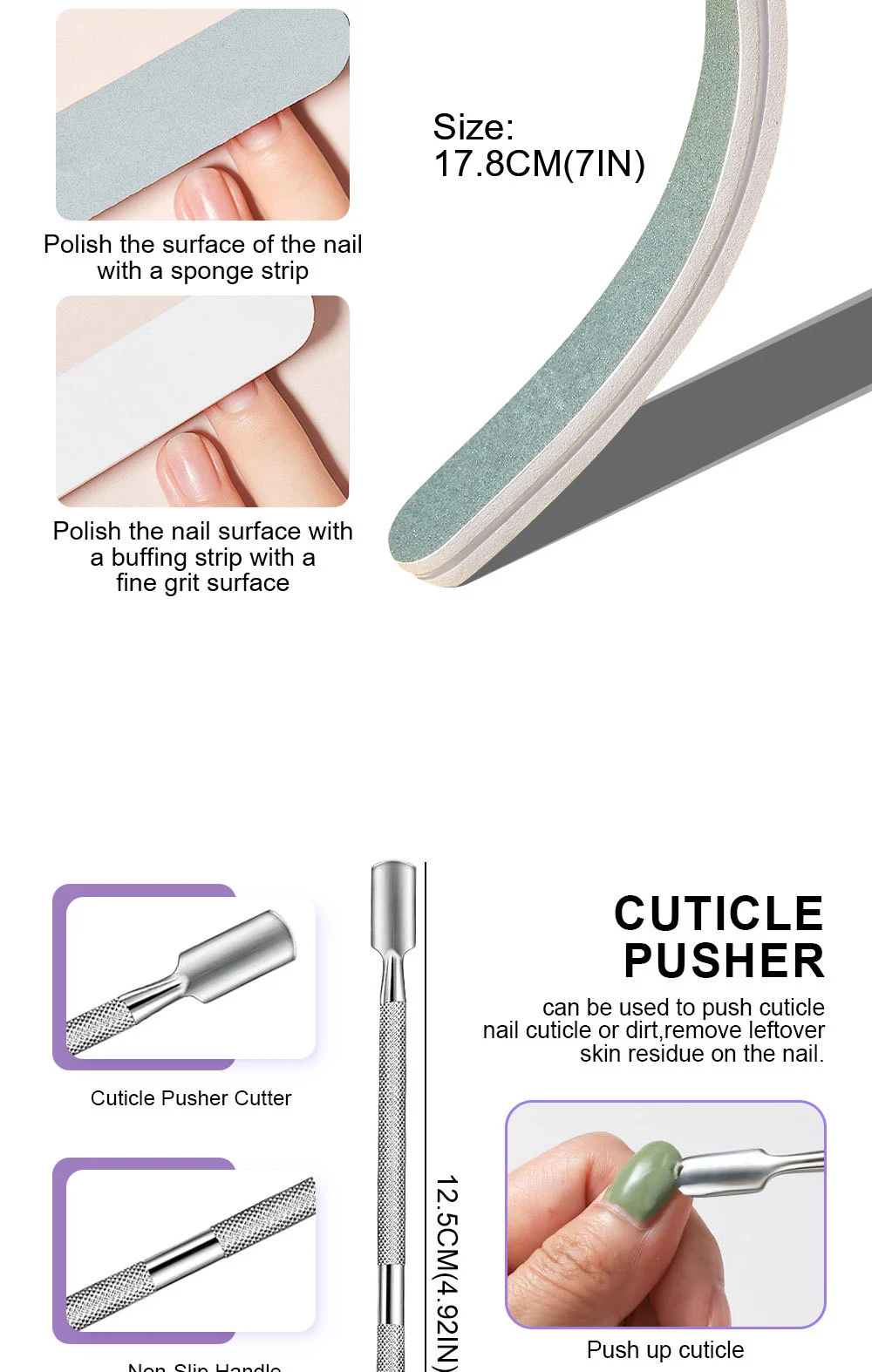 Nail Dip Powder Recycling Tray System - Professional Manicure Tool Set for Glitter and Pigment Storage 6 nail dip powder recycling tray system spu838481656661 desc 6