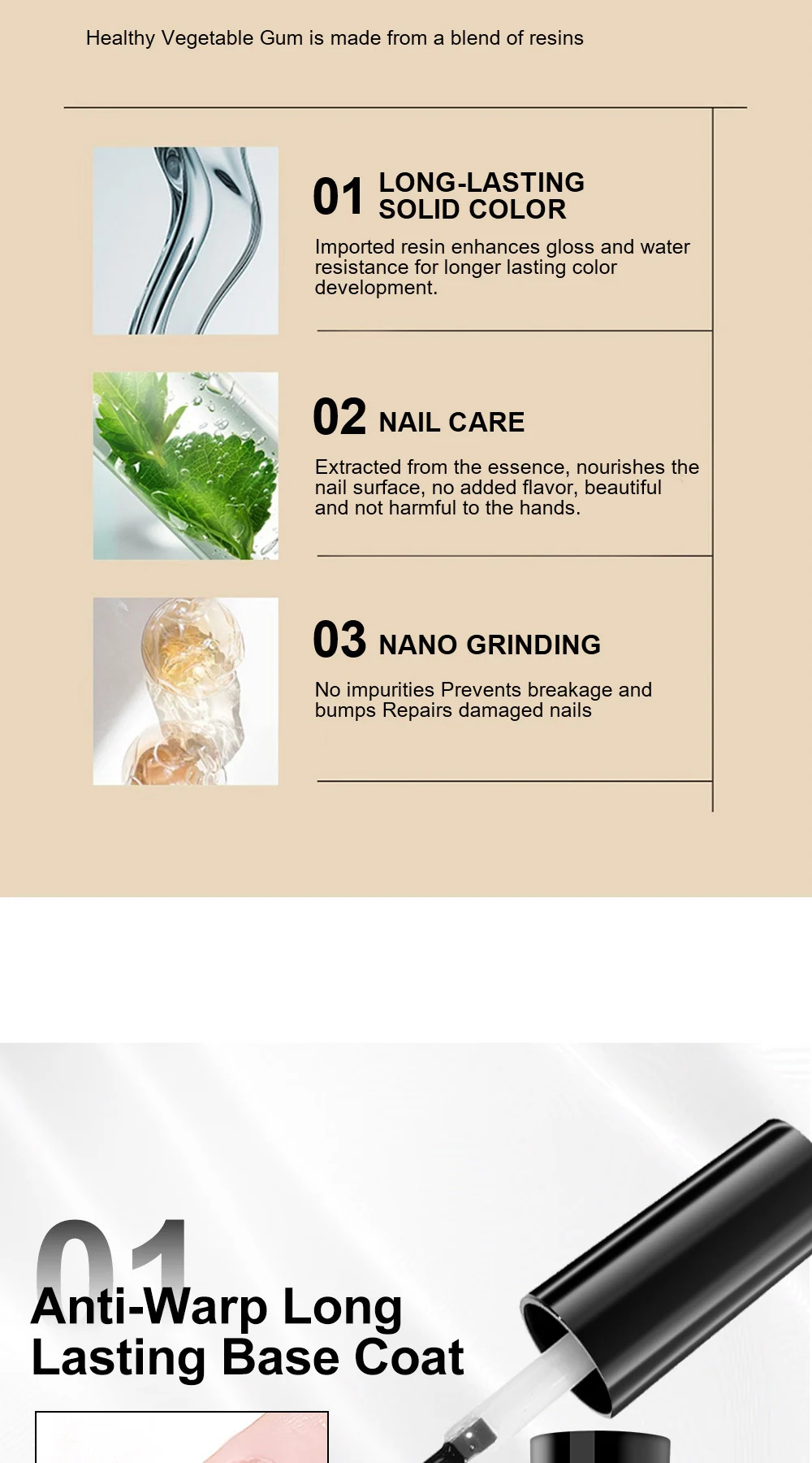 Nail Functional Gel Base and Top Coat Set Limegirl Long Lasting Soak Off UV LED Gel 8ml 5 nail functional gel base top coat spu831073745490 desc 5