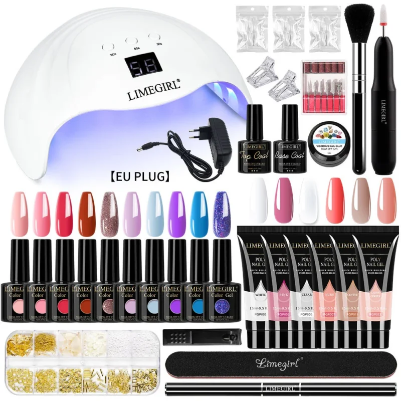 Nail Gel Polish Kit Poly Extension Gel Spu756288155740 2
