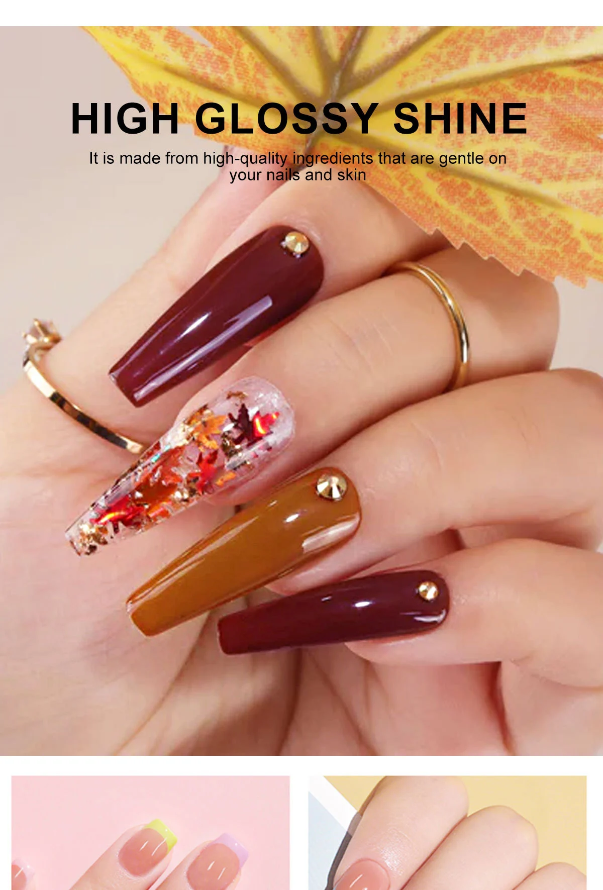 nail gel polish set limegirl 3pcs spu902286097781 desc 21