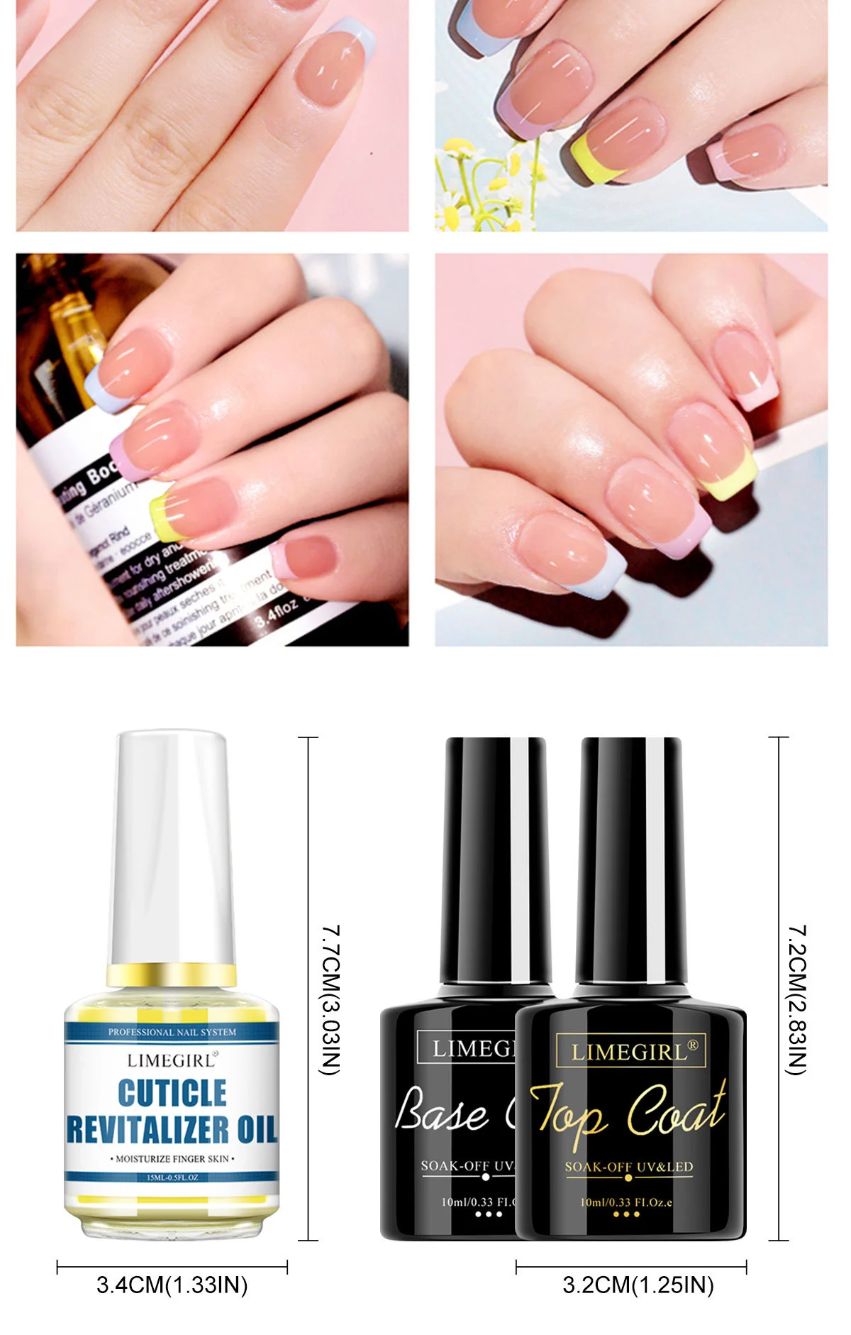 nail gel polish set limegirl 3pcs spu902286097781 desc 22