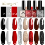 Nail Gel Polish Set Limegirl 8 Colors Spu1000299344949 3