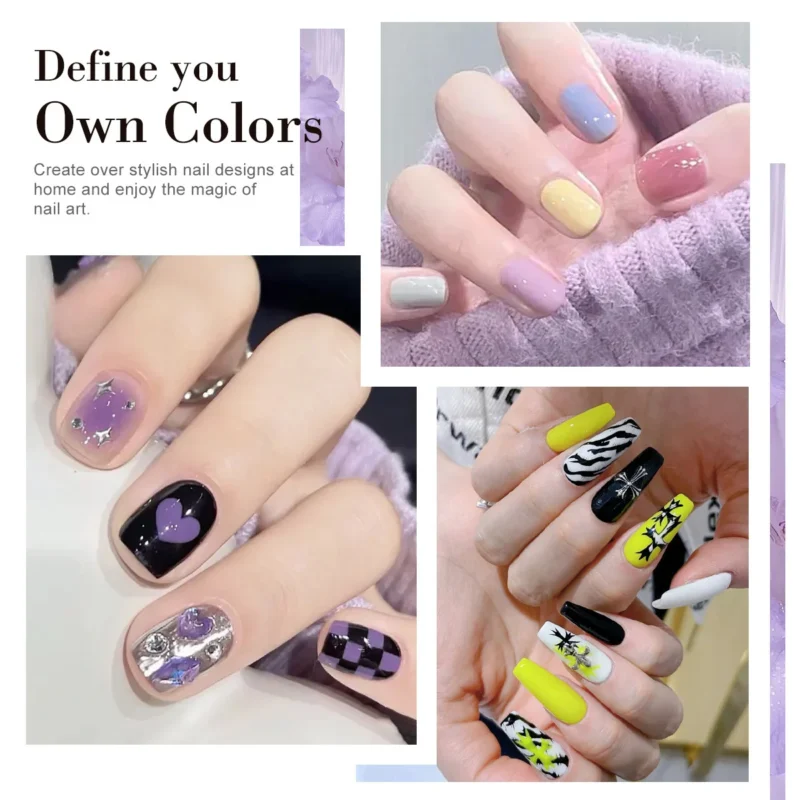 Nail Gel Polish Set Limegirl 8 Colors Spu1000299344949 4