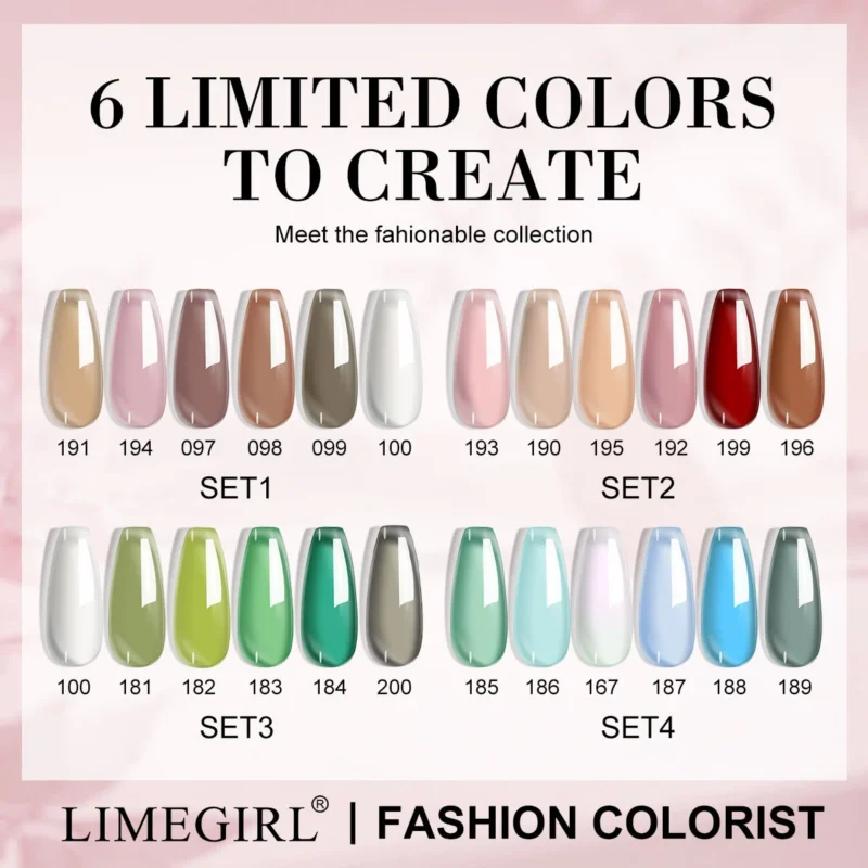 Nail Gel Polish Set Sheer Jelly Spu1013830622895 5