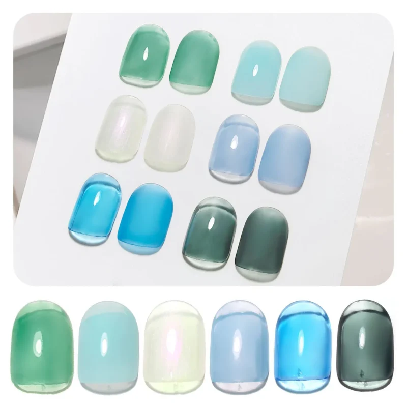 Nail Gel Polish Set Sheer Jelly Spu1013830622895 6