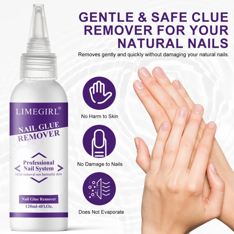 Nail Glue Remover 120ml Limegirl Spu955713751030 2