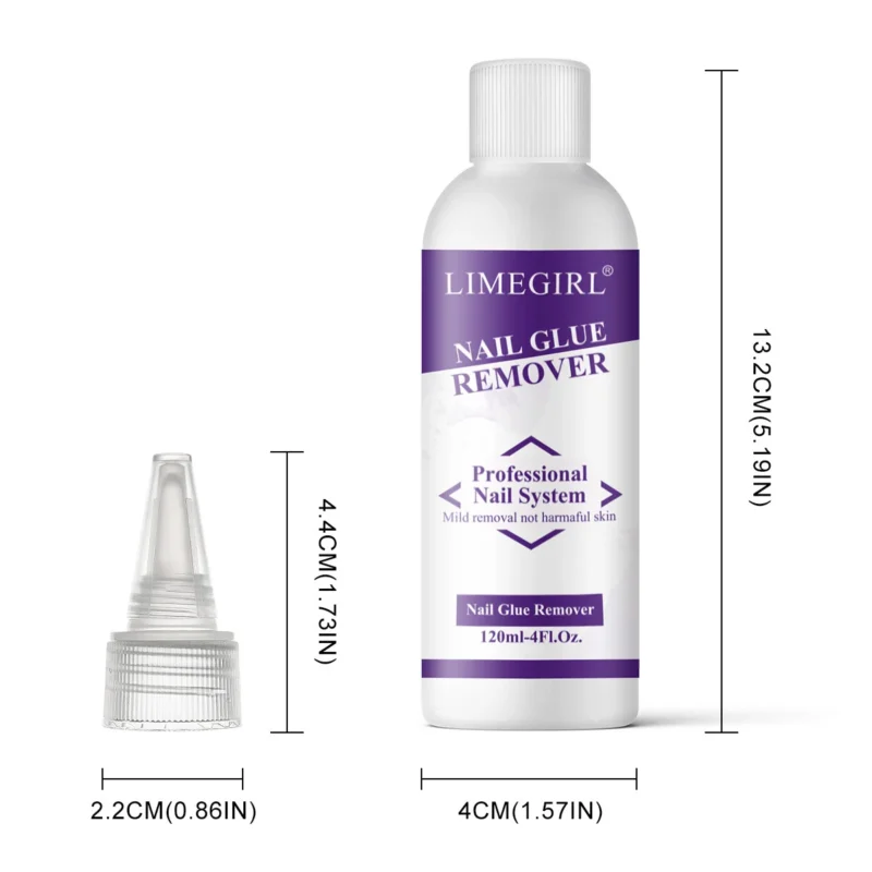 Nail Glue Remover 120ml Limegirl Spu955713751030 4