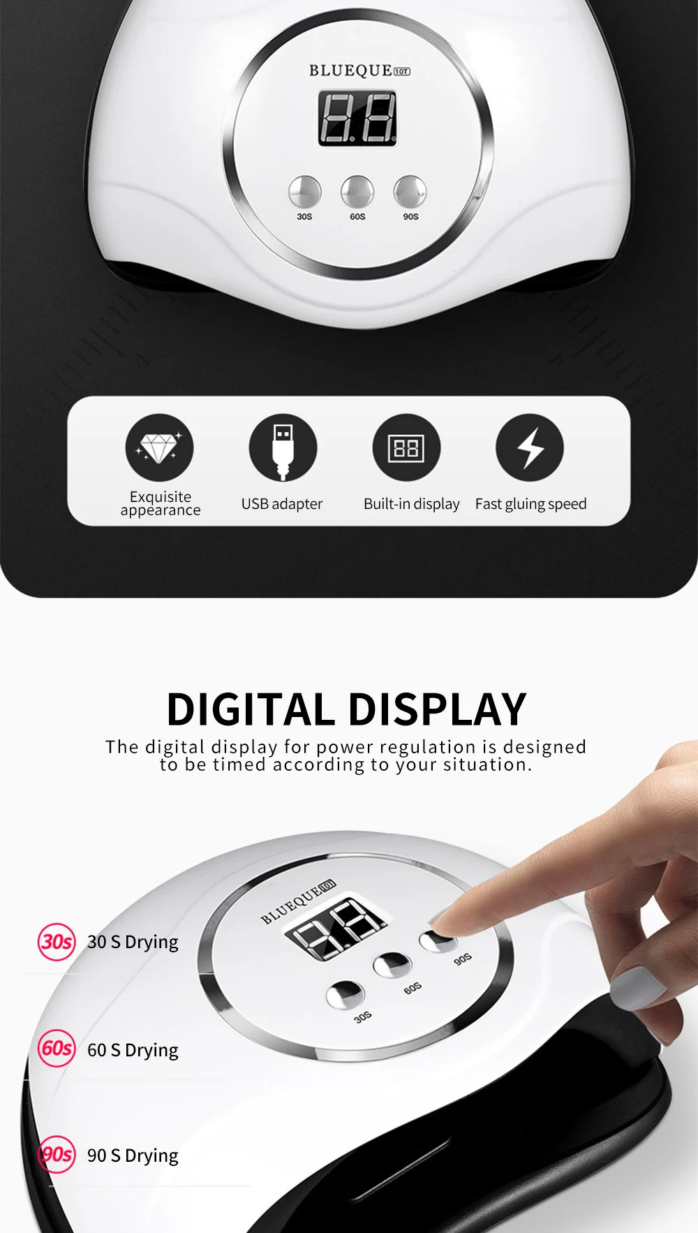 nail lamp uv led 48w fast drying spu946621314319 desc 3