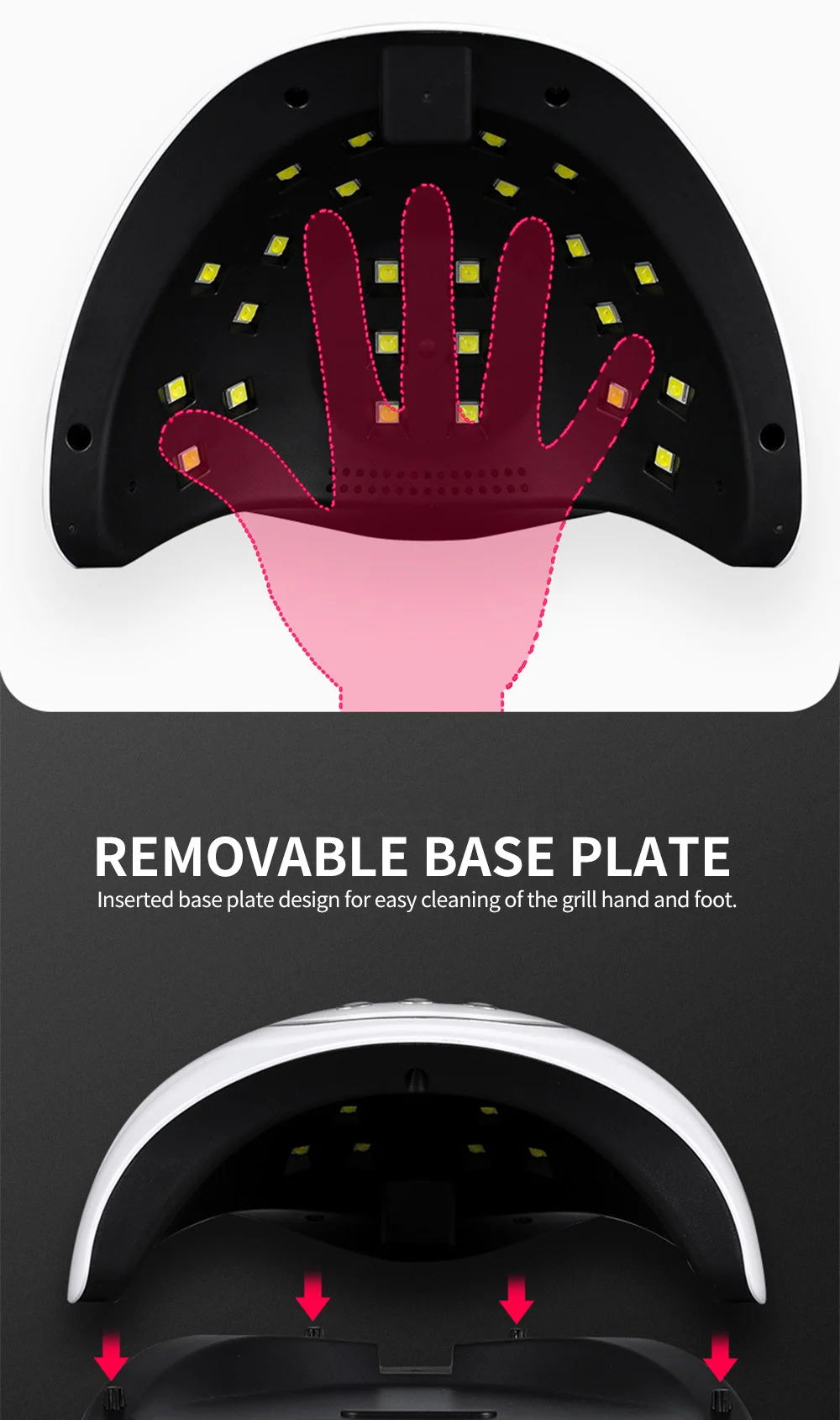 nail lamp uv led 48w fast drying spu946621314319 desc 5