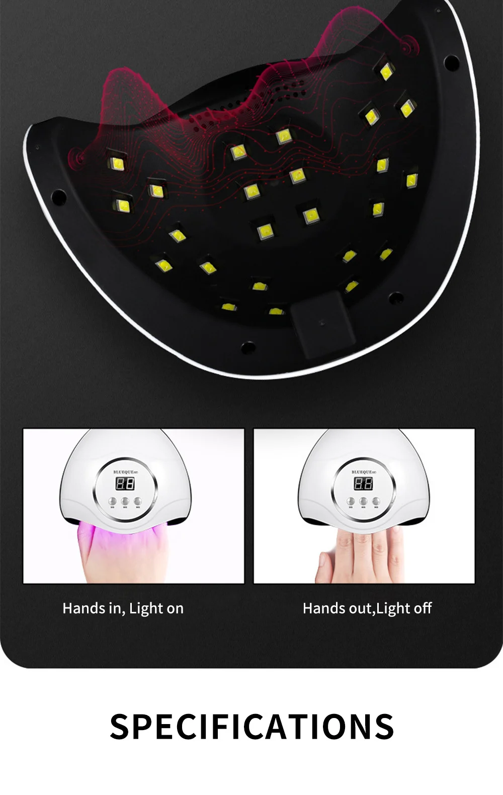 nail lamp uv led 48w fast drying spu946621314319 desc 7