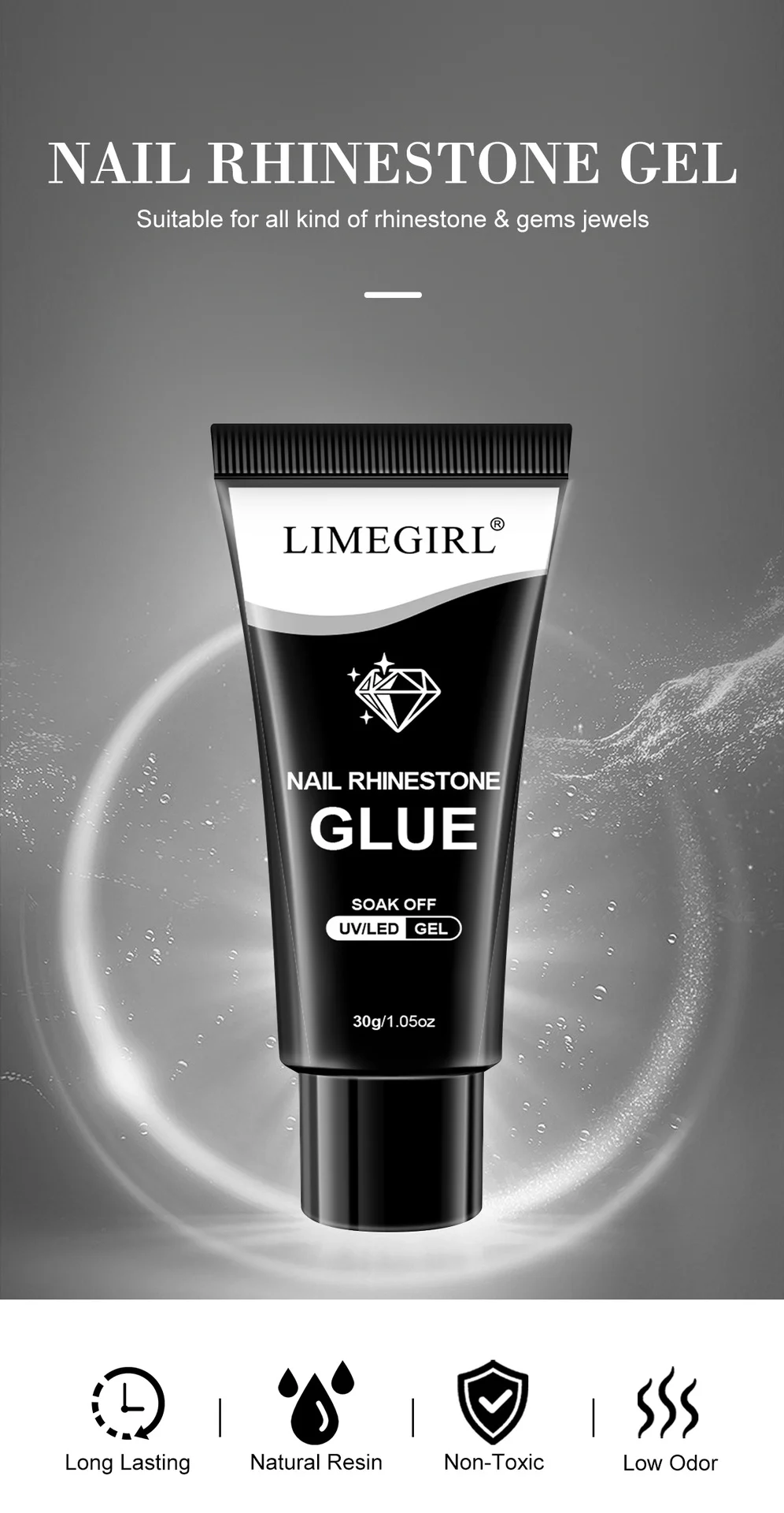 nail rhinestone glue gel 30g spu919337123455 desc 1