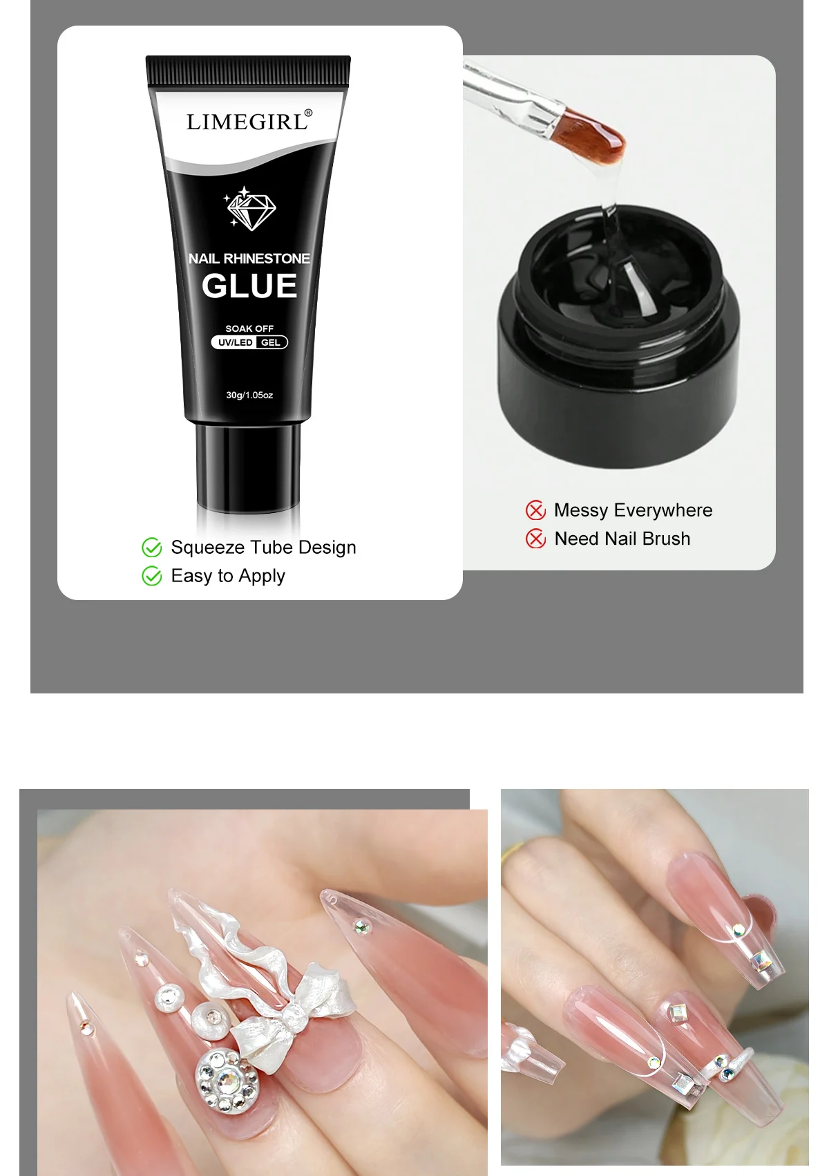 nail rhinestone glue gel 30g spu919337123455 desc 4