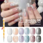 Pearl Thread Shell Gel Nail Polish Spu825436963142 3