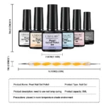 Pearl Thread Shell Gel Nail Polish Spu825436963142 4