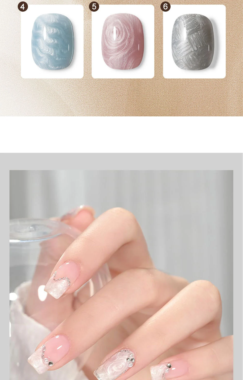 pearl thread shell gel nail polish spu825436963142 desc 3